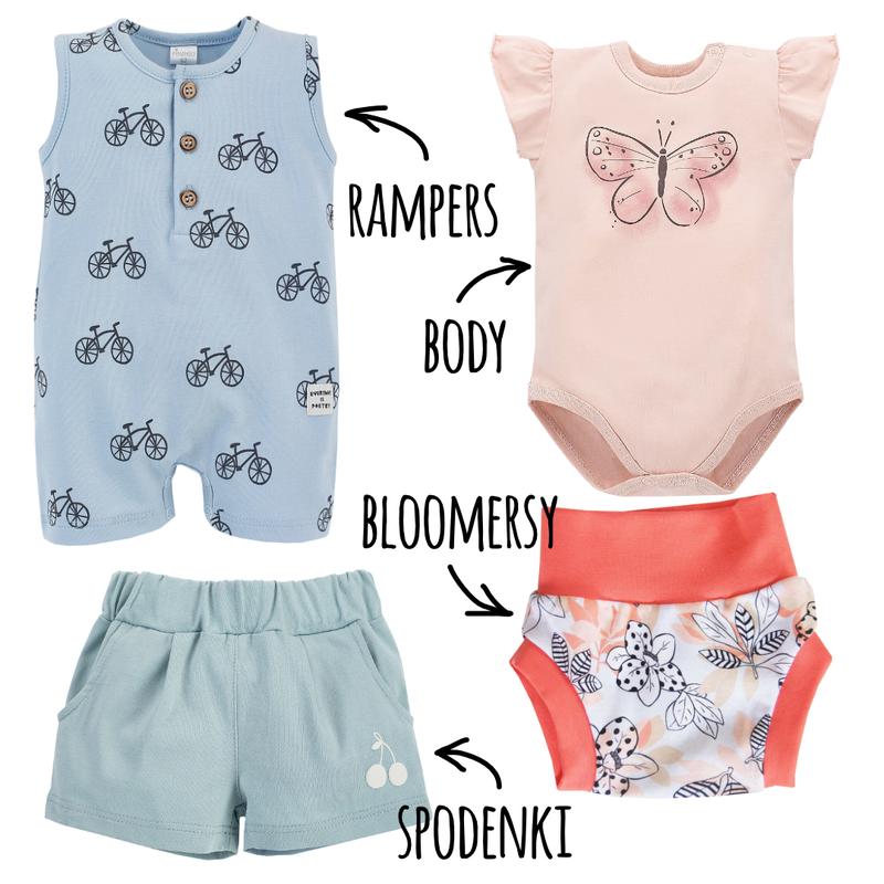 Letnie ubranka dla maluszka